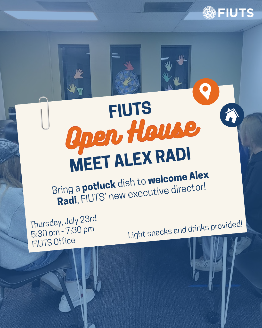 FIUTS Open House and Meet Alex Radi