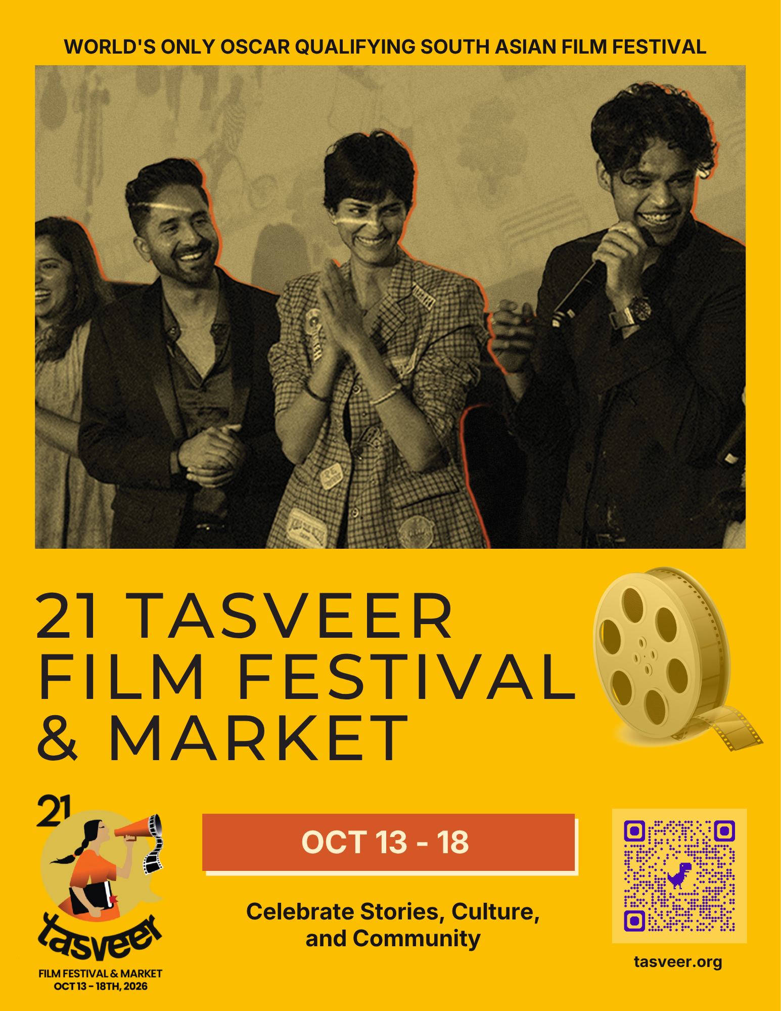 FIUTS Community Partner Event: 21st Tasveer Film Festival &amp; Market