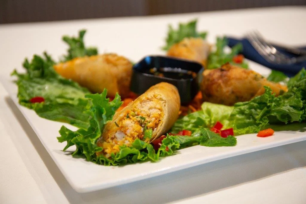 Crispy Crab & Shrimp Spring Rolls