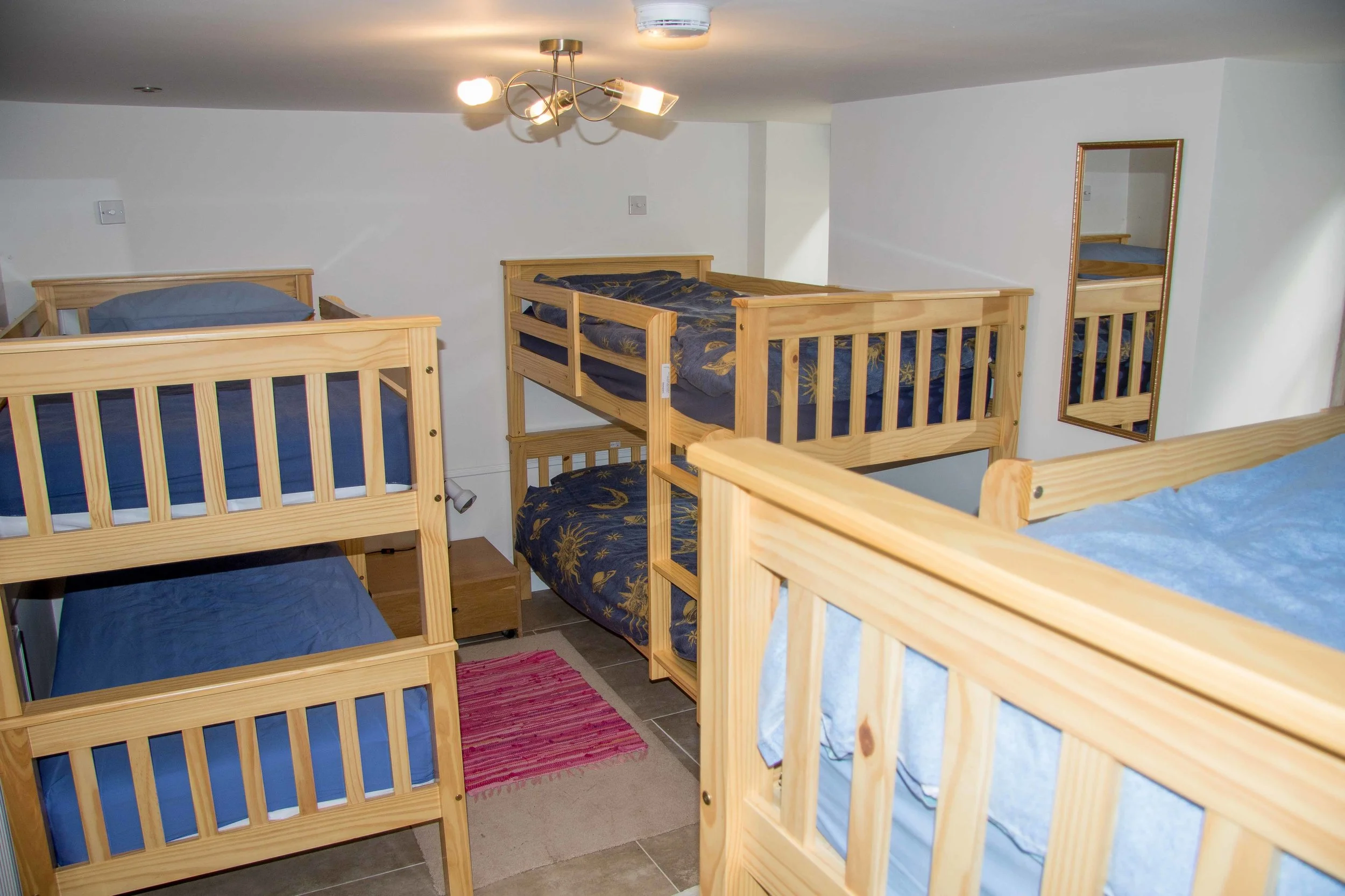 The six bunk room