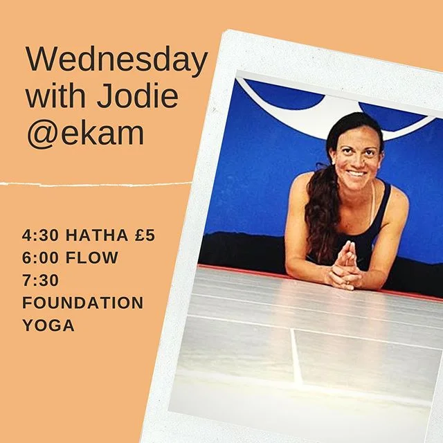Wednesdays at ekam! It&rsquo;s very easy to let our practise drift aside during the summer months.. keep it up.. you know you&rsquo;ll feel better!