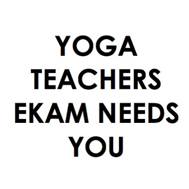 We&rsquo;re hiring ✌🏼 looking for yoga teachers to join our family. Please share this post &amp; or tag teachers you&rsquo;d love to have at ekam. 
Please email
hello@ekamstudio.co.uk .

#letsbendsowedontbreak 🕊