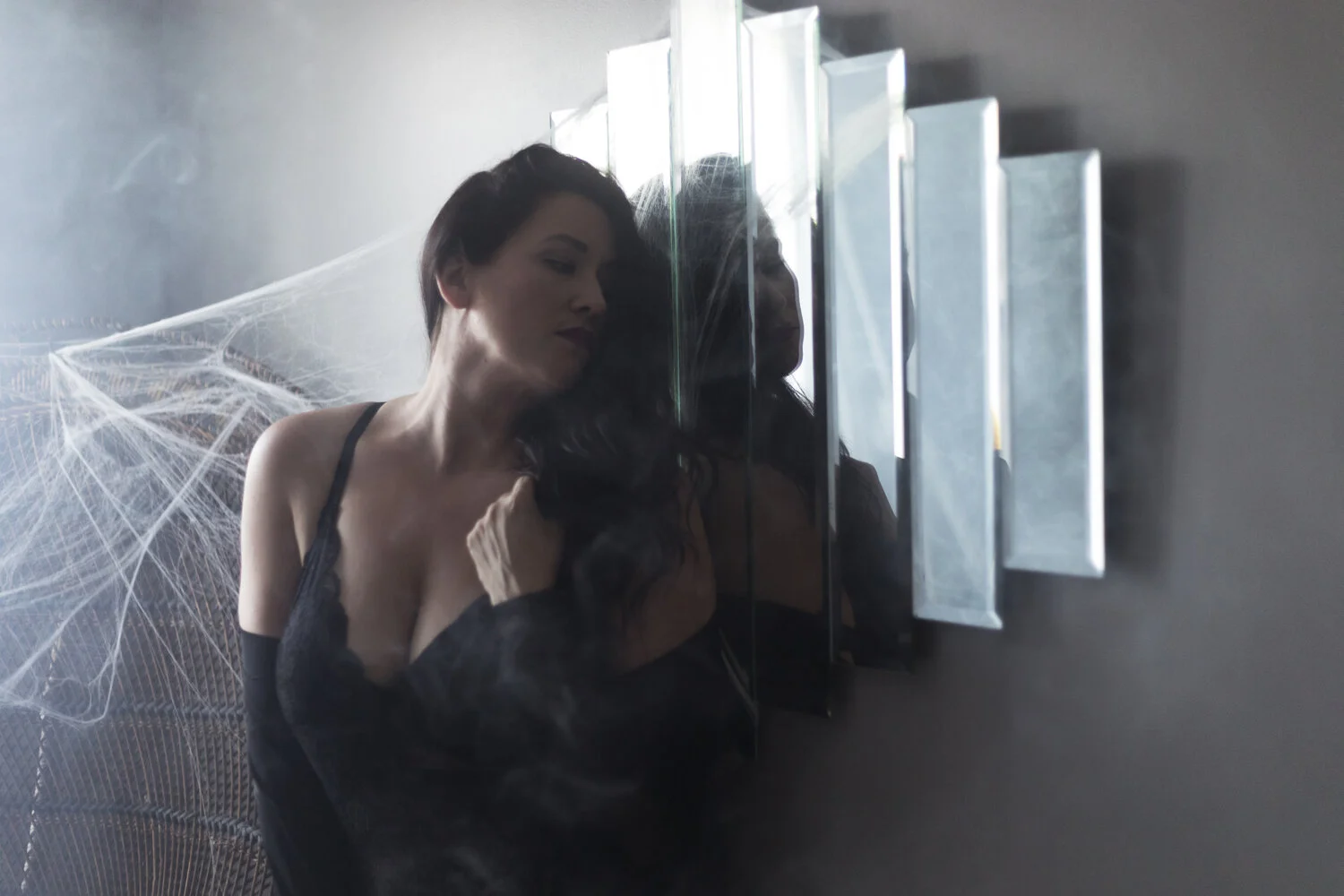 Gather in the Desolate Dark of the Night | Kansas City Boudoir Photographer