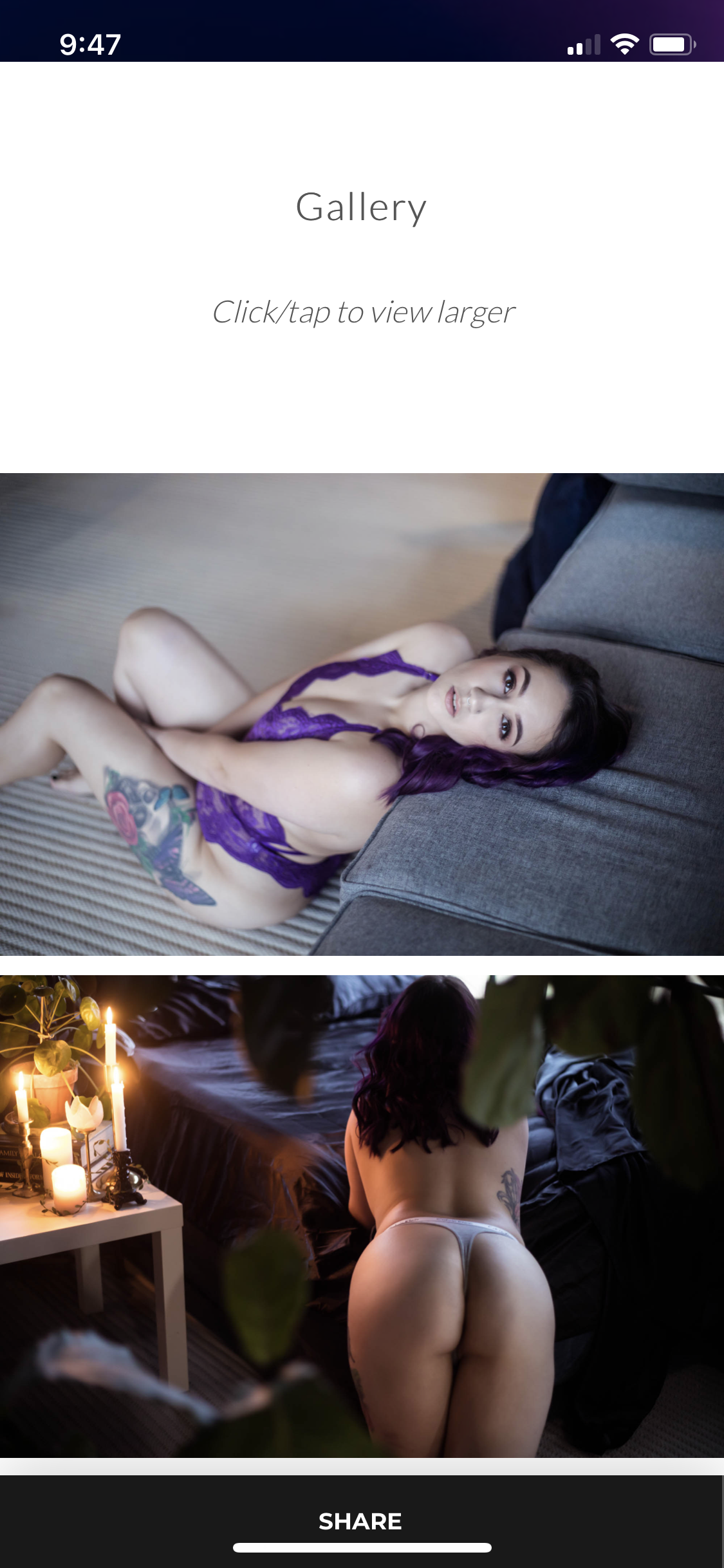 PRODUCT SPOTLIGHT - Custom Mobile App | Kansas City Boudoir Photographer