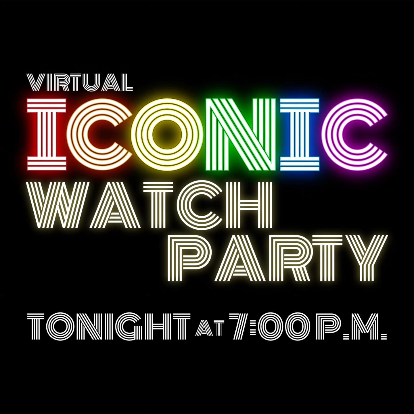 Don't forget to join us for our virtual ICONIC watch party tonight starting at 7:00 p.m. Visit ocgmc.org or check the link in our bio to start watching. We'll see you there. 

#menalive #watchparty #concert #singing #diva #icons #virtual