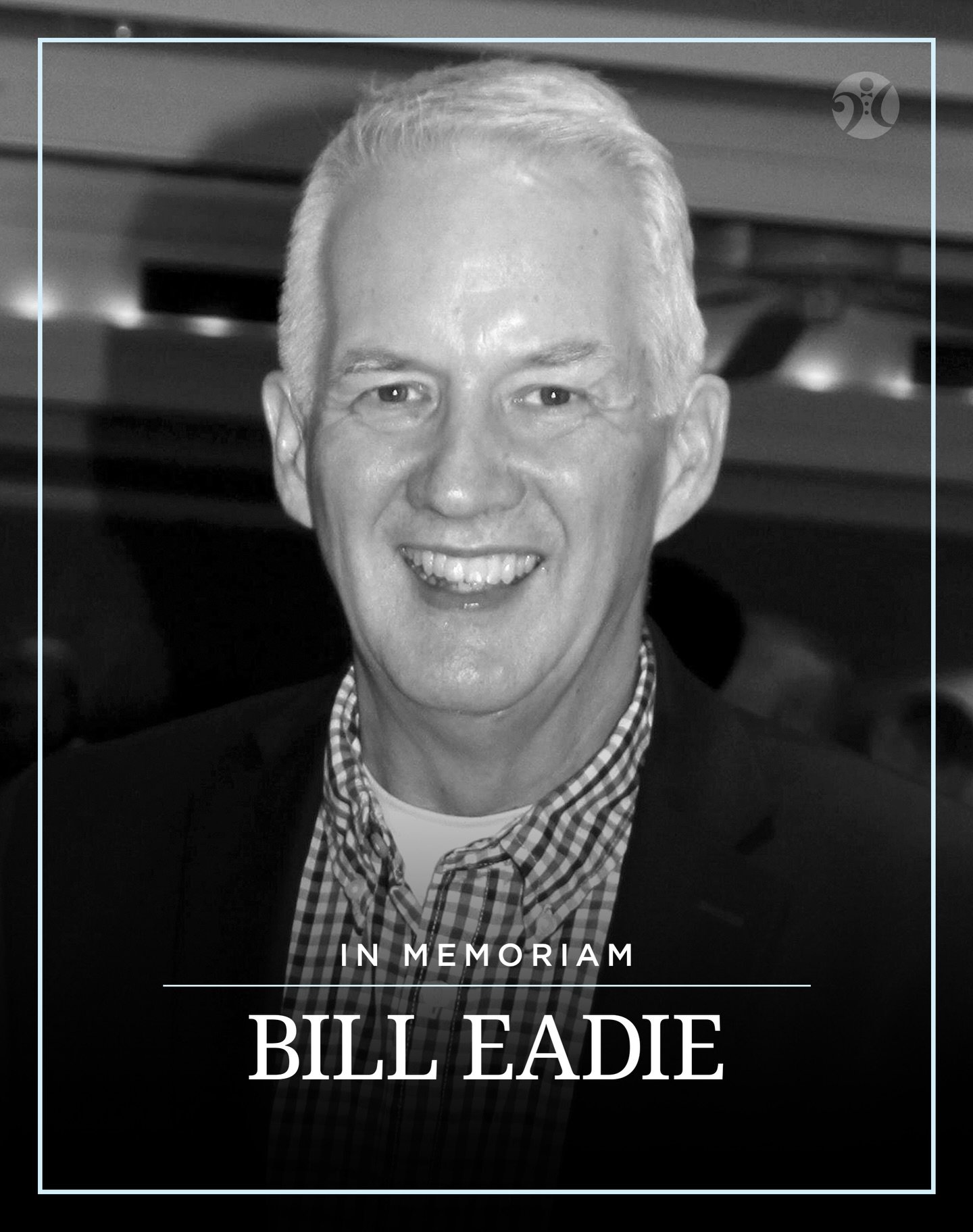It is with deep sadness that we share the news of the passing of Bill Eadie, a valued long-time member of MenAlive. 

Bill joined MenAlive in the spring of 2004 and continued singing with us for 20 years, rarely missing a performance. In addition to 
