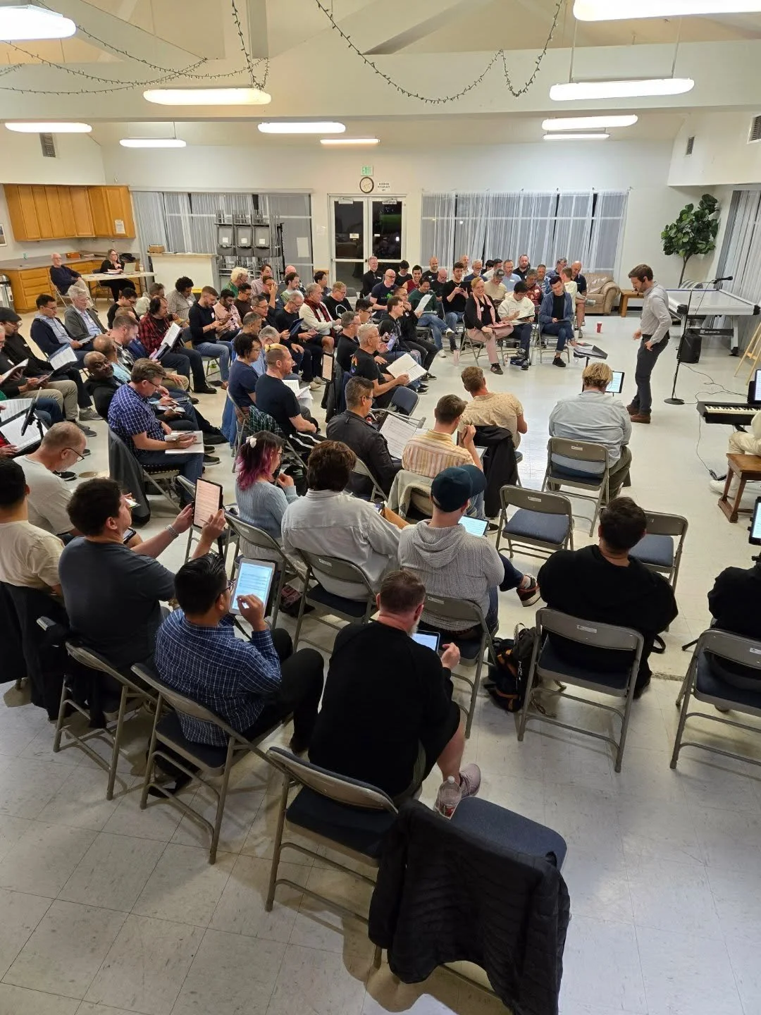 We're back! 👋 The first rehearsal of the season is in the books! But, there's still time to join us for our 25th anniversary show. Our rehearsals on Tuesday, February 3 and 10 are also open auditions. The more, the merrier! 

DM us or click the link