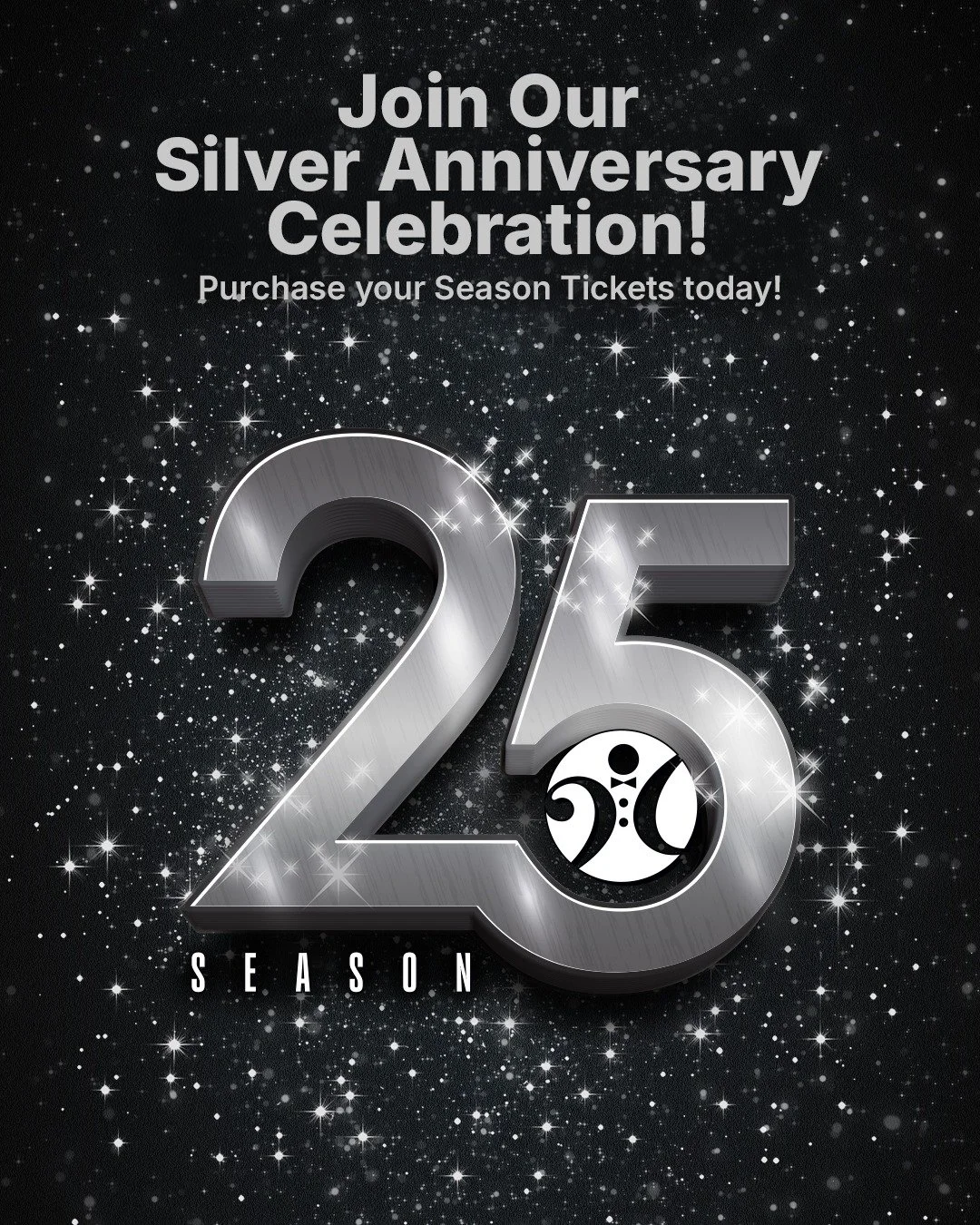 Join Our Silver Anniversary Celebration! Mark your calendars and join MenAlive for our 25th anniversary season shows in May, October, and December with Season Tickets! Act now before general tickets go on sale. Check out our concert series for more i
