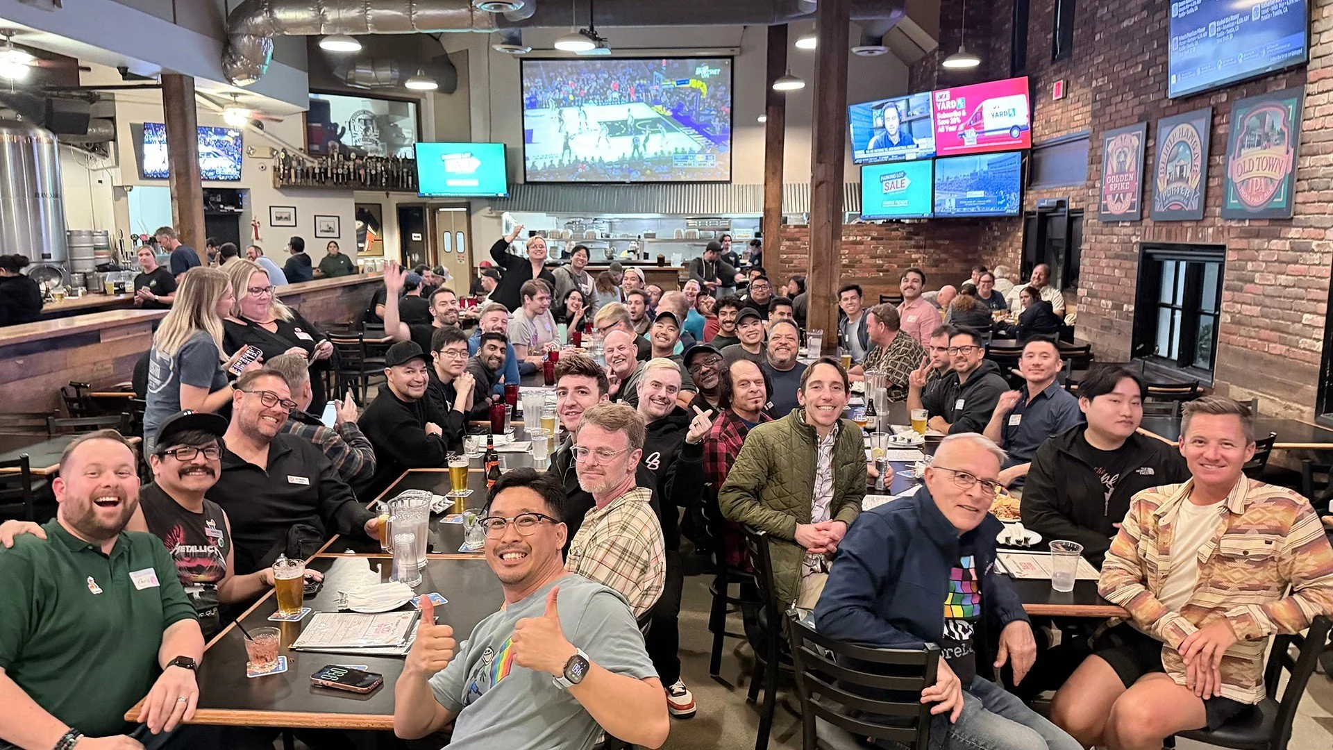 At the start of each show, a few weeks into our rehearsals, we get together for a New Members Mixer, where current and new members can hang out, socialize, grab a bite, and enjoy a bit of time having fun in the middle of a busy week. Cheers and welco
