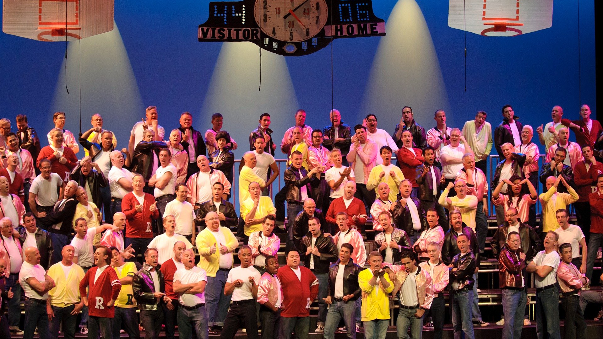 Flashback to our 10th anniversary show, Greasy Hairspray, in 2011! 🏫 From Rydell High to Ultra Clutch Hairspray, what's not to love? Do you know who our special guest was for that show? Let us know in the comments!

#menalive #flashbackfriday #conce