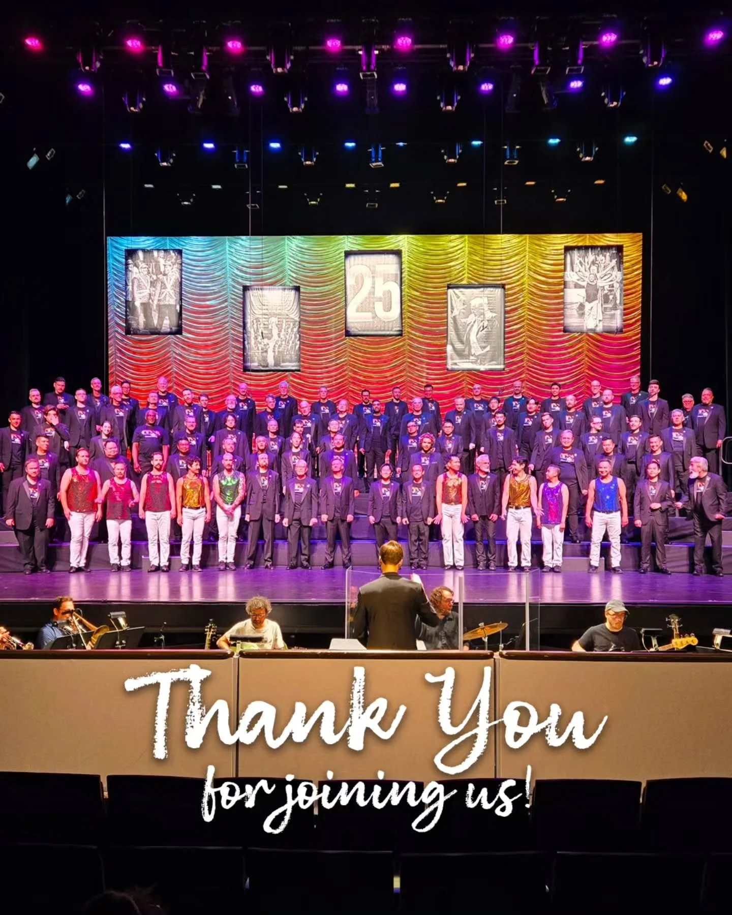 Thank you for joining us at MenAlive 25: Finding Our Voice! It means so much to all of us to see each and every one of you out in the audience and beyond. Thank you for your support. Keeping sending us messages and tagging us in your posts too! 🌈

#