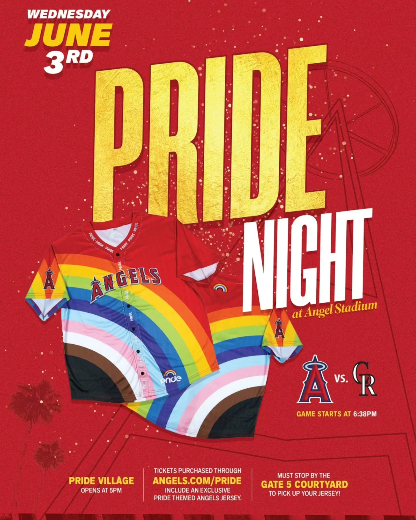 We're singing the National Anthem at Angels Pride Night! 🎶🌈

On Wednesday, June 3, MenAlive takes the field at Angel Stadium as the LA Angels host their annual Pride Night. First pitch is at 6:38 p.m., and we'll be right there to open the night wit