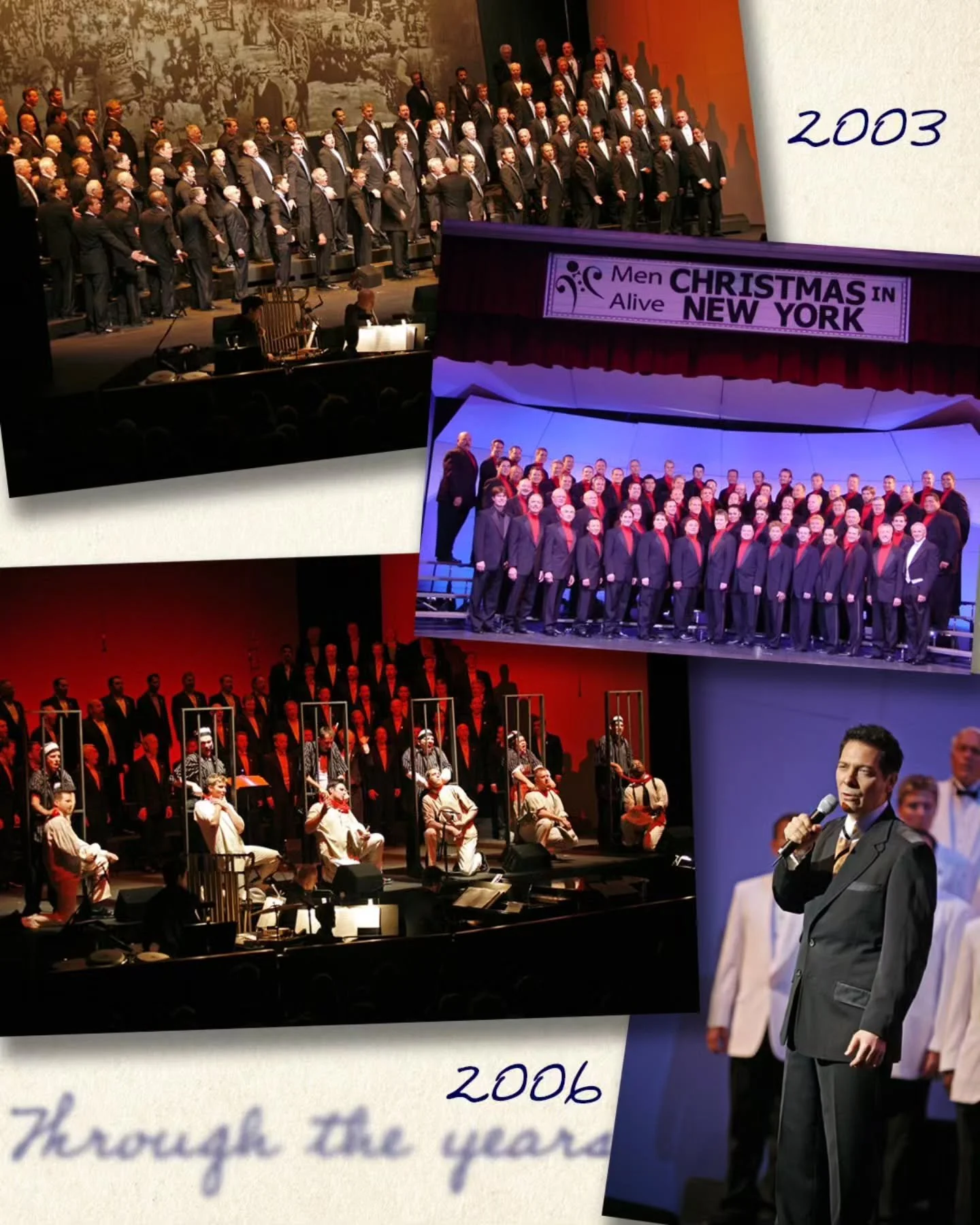 25 years ago, one man had an idea. 

Rich Cook set out to build MenAlive as a group to sing, be seen, be heard, and a place for community. 

Join us this week as we look back through the years including our 5th anniversary concert in 2006 featuring s