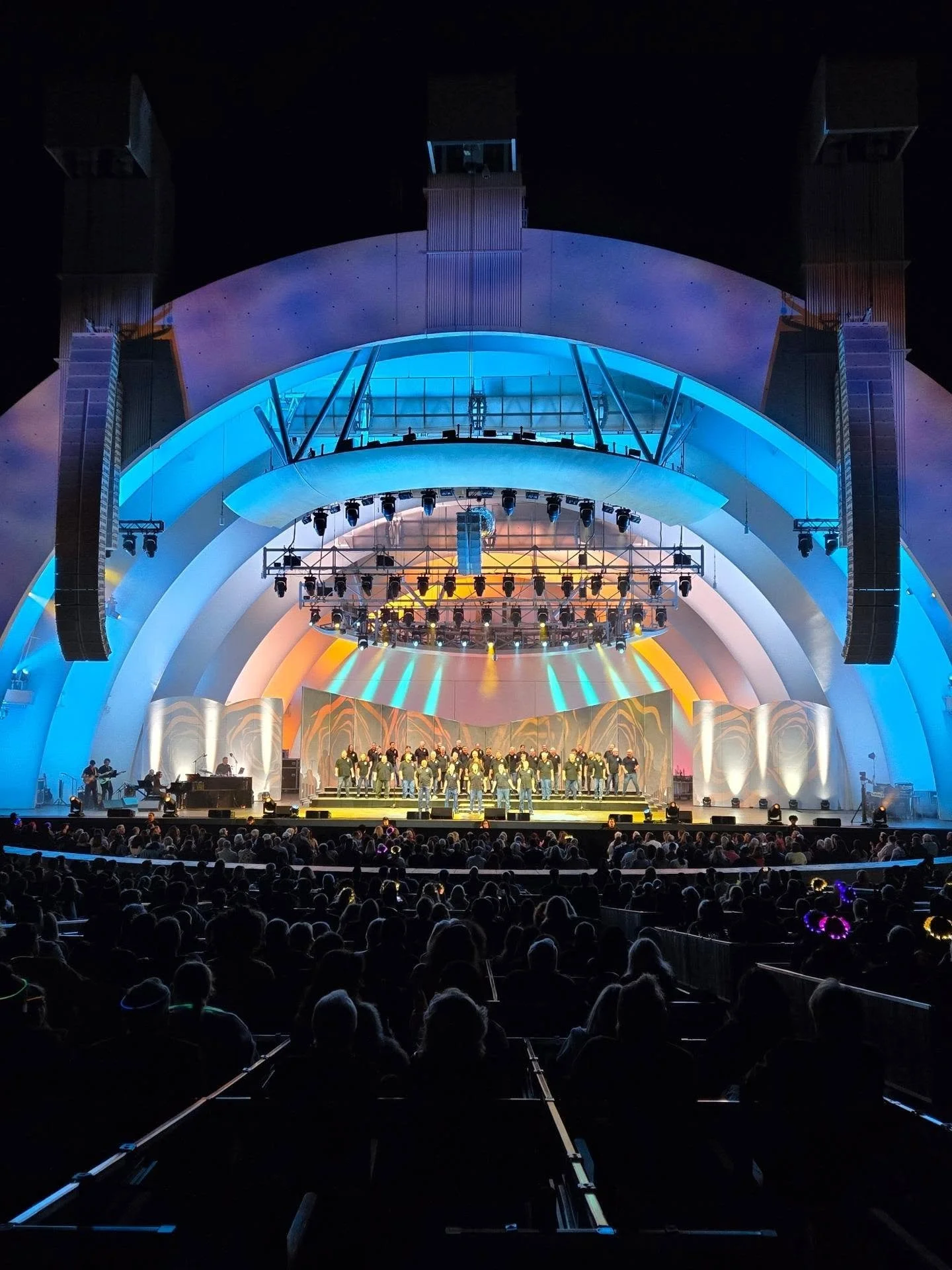 One more week!!! So excited!!! 😆 

 Next Friday, we'll be back on this amazing stage, the world-famous @hollywoodbowl!!! Catch MenAlive opening for The Concert: A Tribute to ABBA on Friday, September 25 at 8:00pm. 

Will we see you there? Tickets at