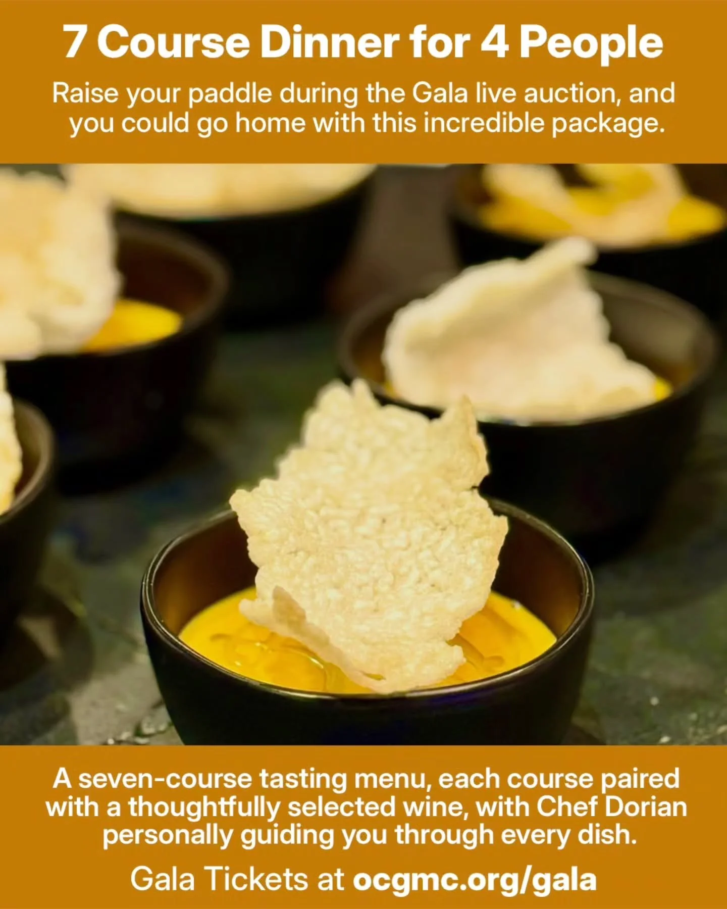 A Private Chef's Counter Experience with Chef Dorian! 🍽️

This seasonal seven-course tasting menu for 4 people, with each course paired with a thoughtfully selected wine, with Chef Dorian personally guiding you through the story behind every dish. 
