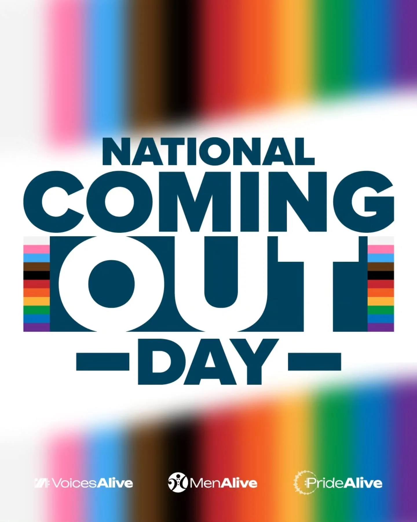 Today is National Coming Out Day. 🏳️&zwj;🌈

For some of us, coming out was a moment. For others, it's a lifelong, ongoing process. Some of us aren't out yet, and that's okay too. 🧡

For 25 years, we've been a place where individuals can show up as