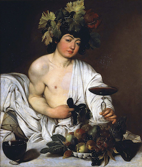 Caravaggio, Bacchus , 1595
