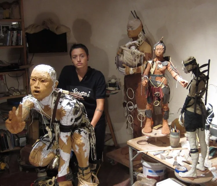RoseB.Simpson in her studio 2013.jpeg