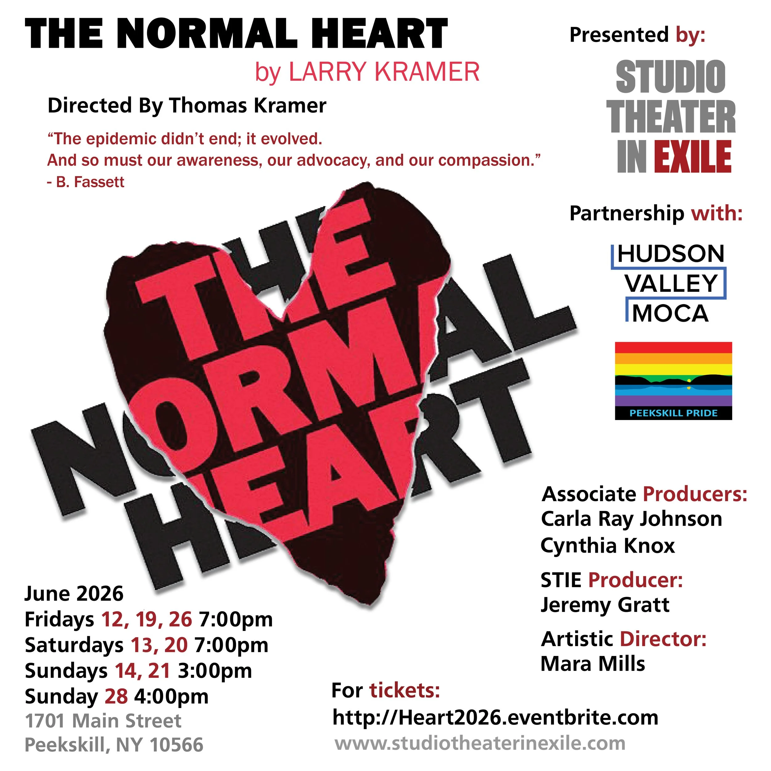 The Normal Heart by Larry Kramer