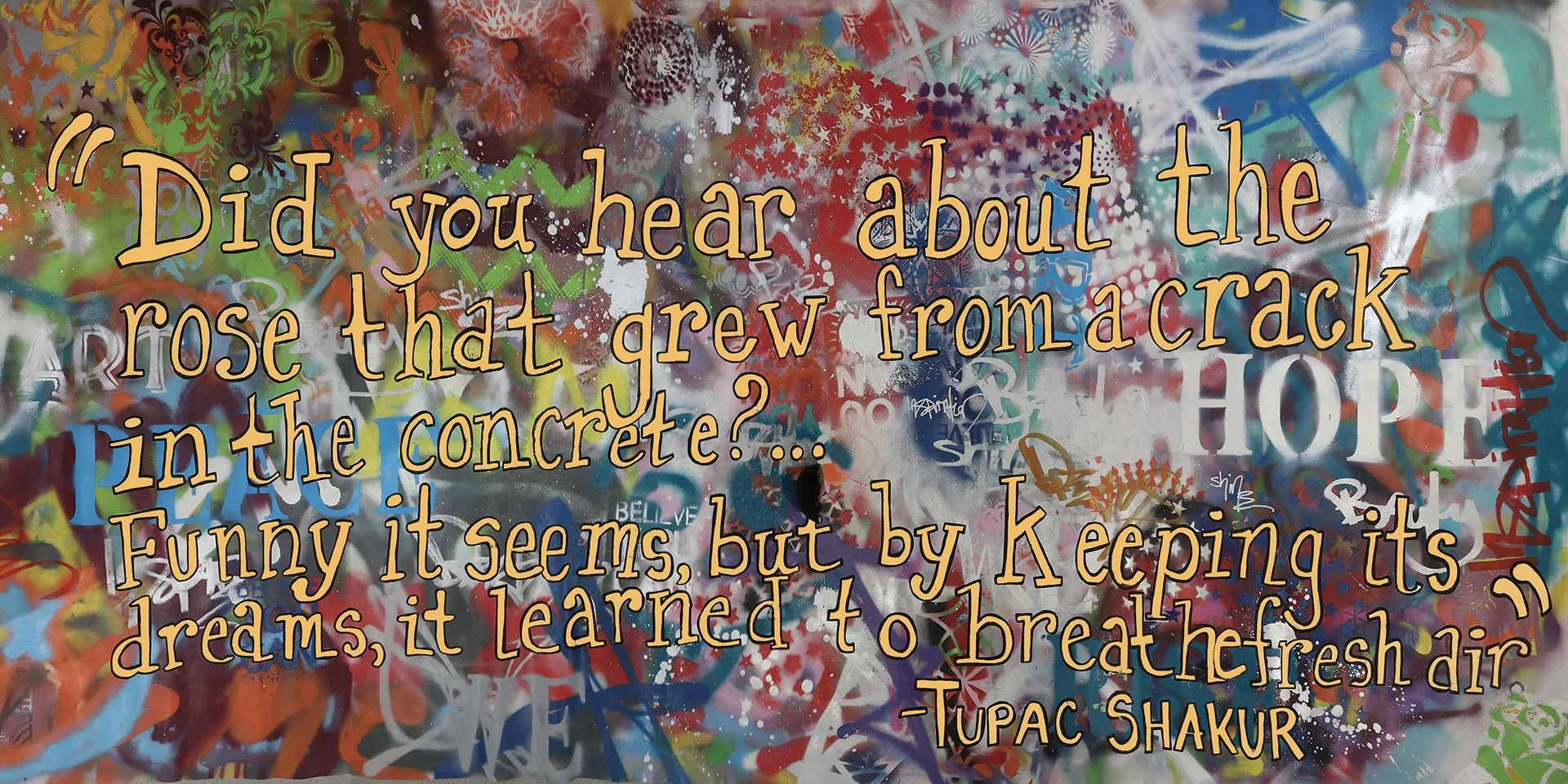 'Did you Hear' Mural
