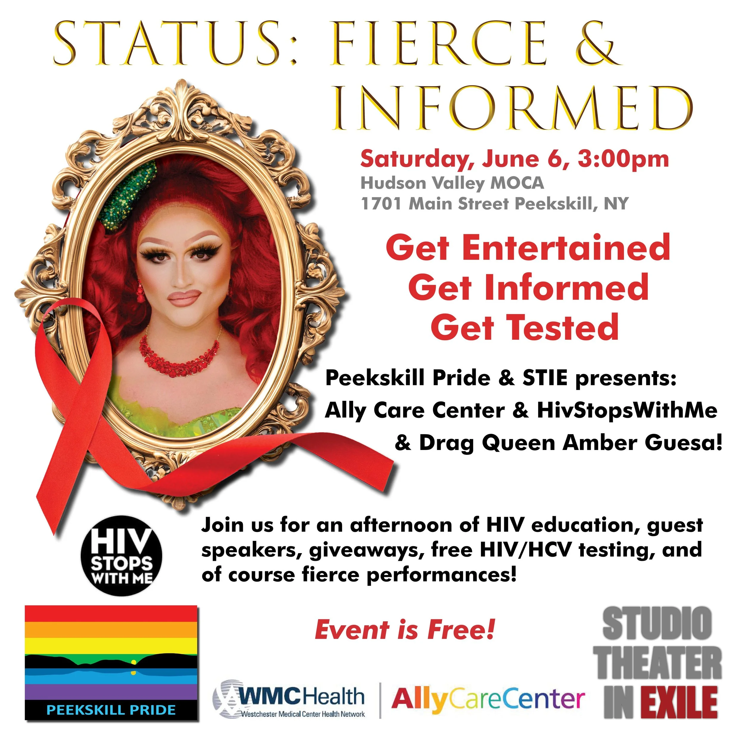Studio Theater in Exile and Peekskill Pride Present: Status: Fierce &amp; Informed