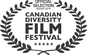 image of award. Official Selection Canadian Diversity Film Festival.