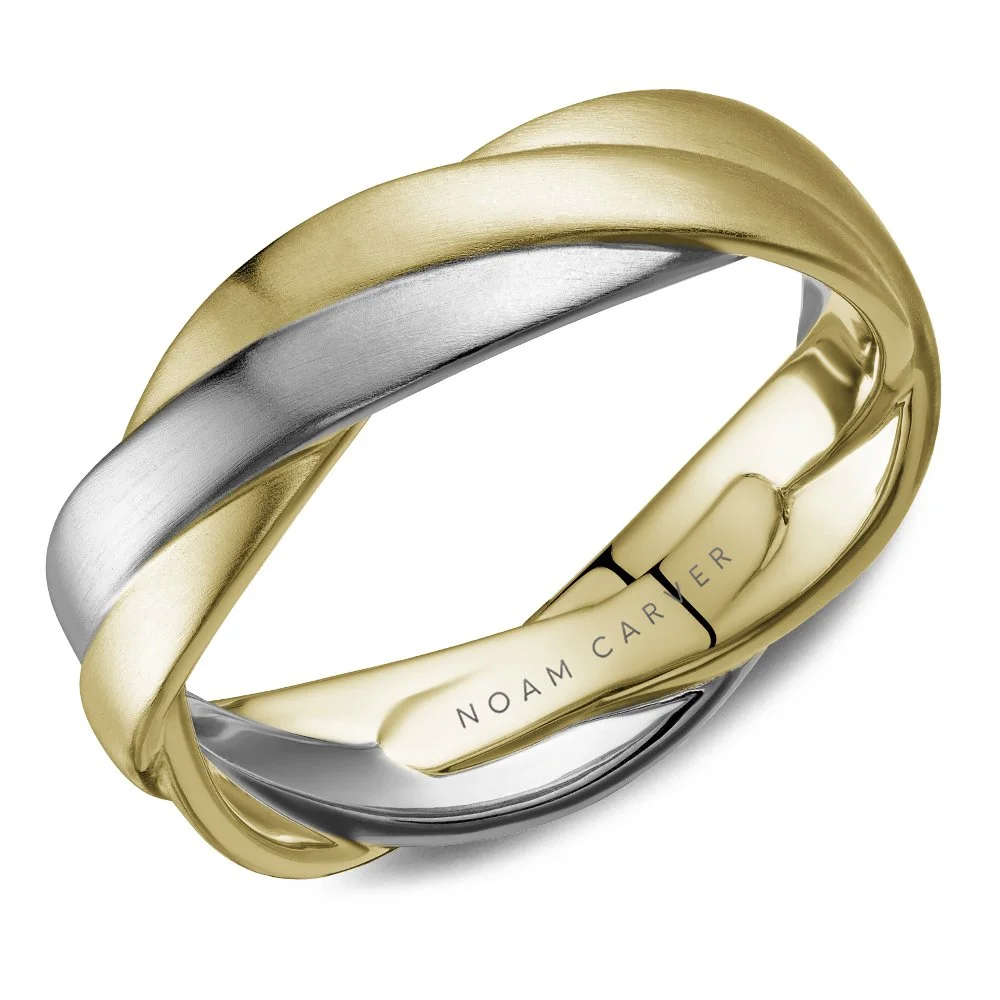 Mens Braid Wedding Band