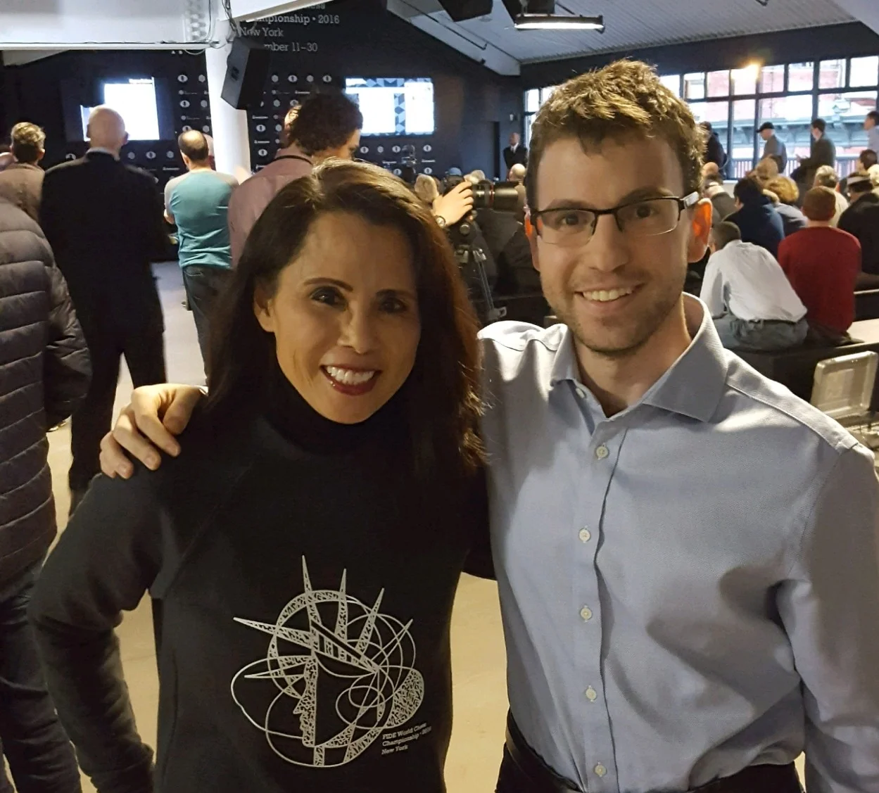 VP Kimberly and Grandmaster Robert Hess