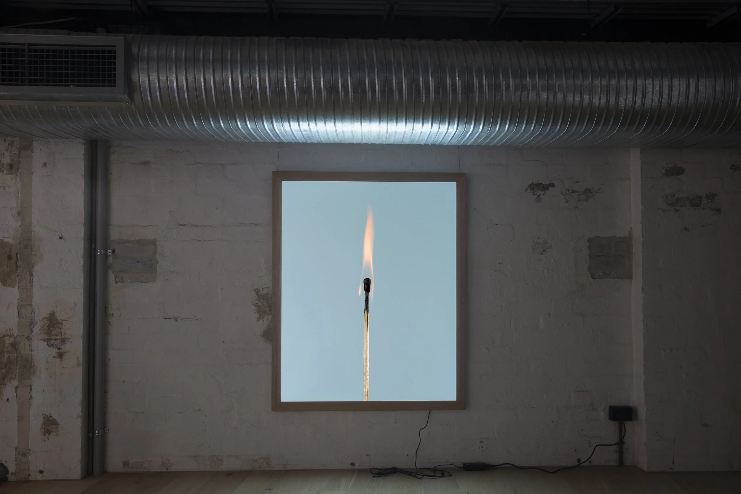 Redhead, 2021, 131.5 x 108.5cm, lightbox