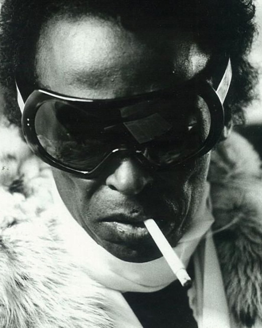 The Prince of darkness - Miles Davis.

Fell down a rabbit hole on bed rest researching Davis&rsquo; obsession with sunglasses, as a base level eyewear aficionado without the capital myself.

Apparently there were two-to-three main driving forces behi