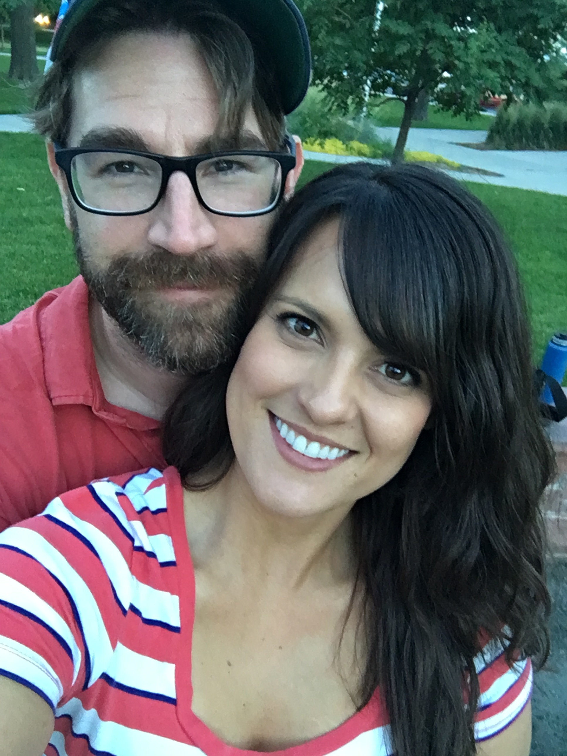 Sometimes we like to match. Why? Because we’re cute, that’s why.