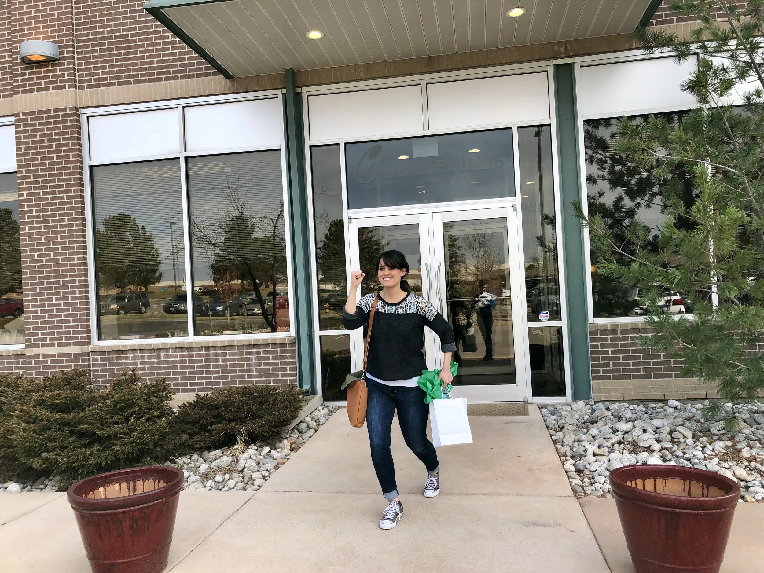 Action shot of me walking out of Conceptions. (This is exactly how i walk. I always say, ”Elbows at 90 degrees and a fist pump to our Maker!” Always.)