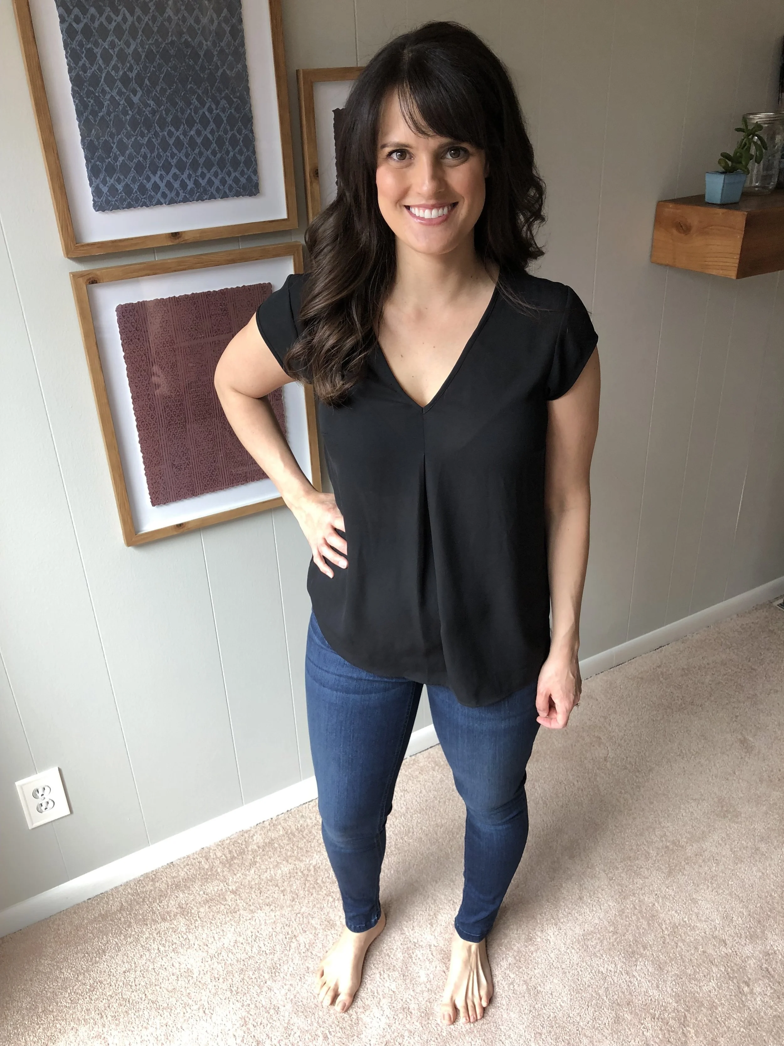 Motherhood Maternity - Indigo Blue Secret Fit Belly Skinny Leg Maternity Jeans in Darkwash
