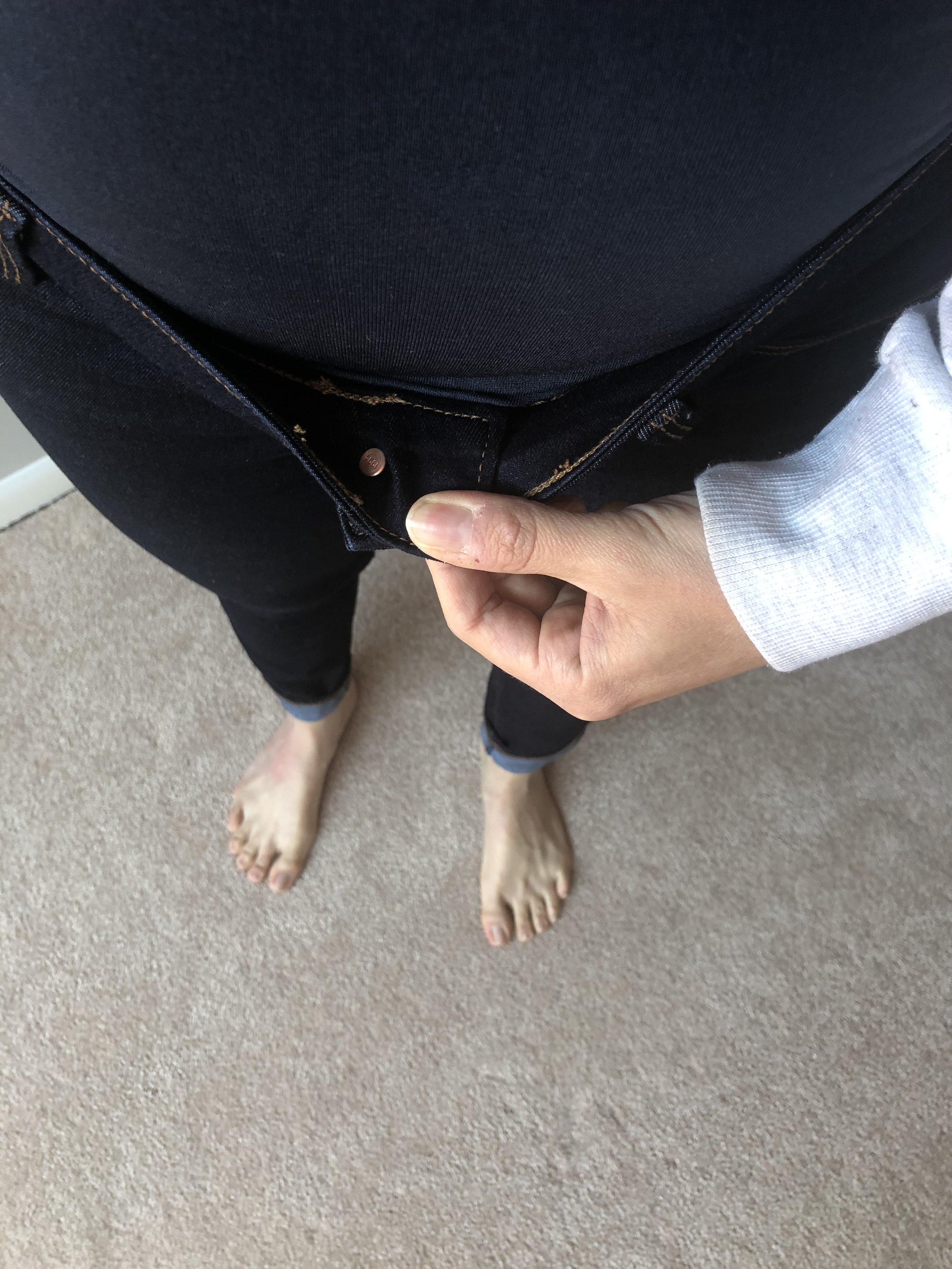 Old Navy Premium Full-Panel Rockstar in rinse