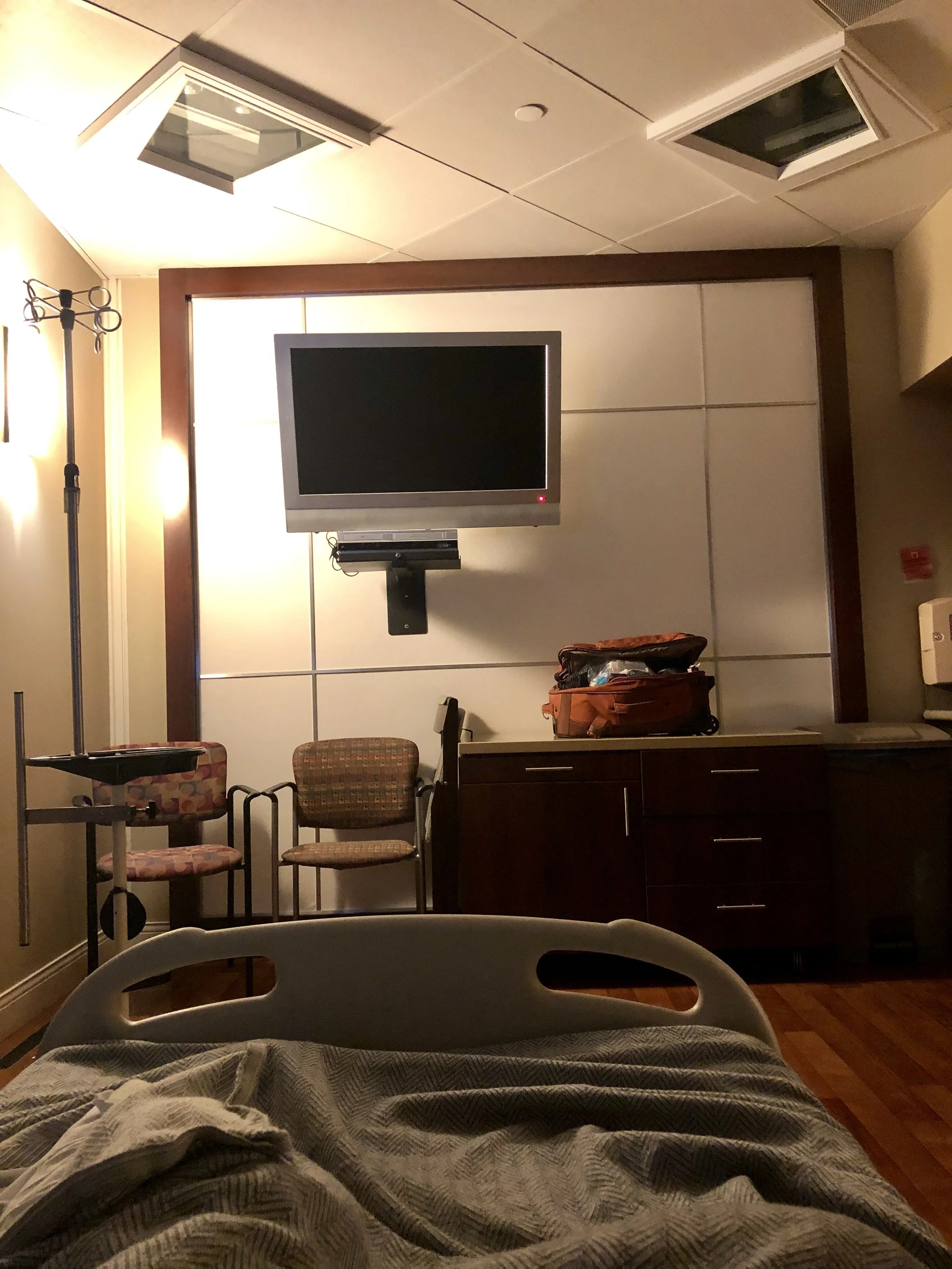 A view I’m getting quite familiar with. So grateful for specialized medical care.