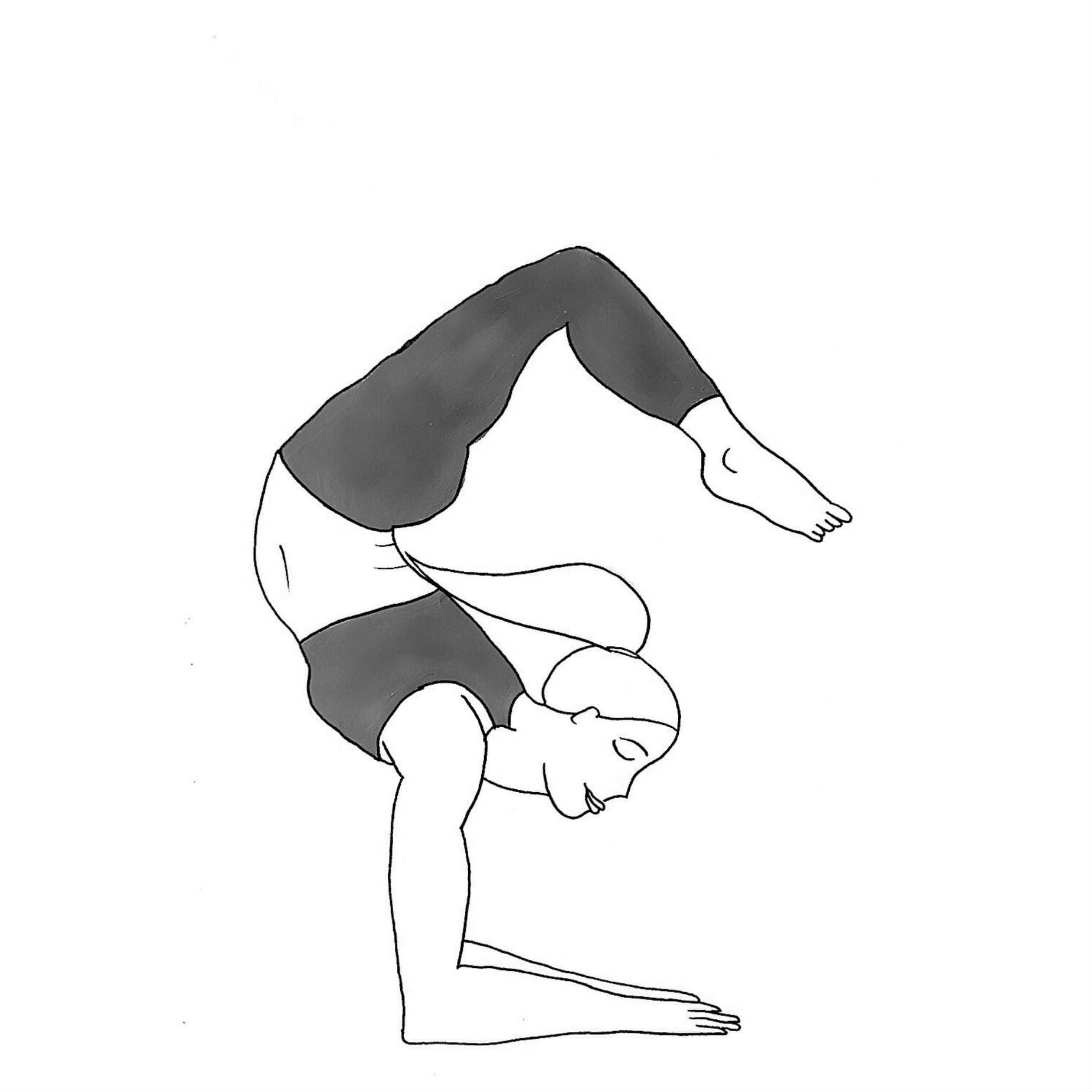 Scorprion - Vrschikasana