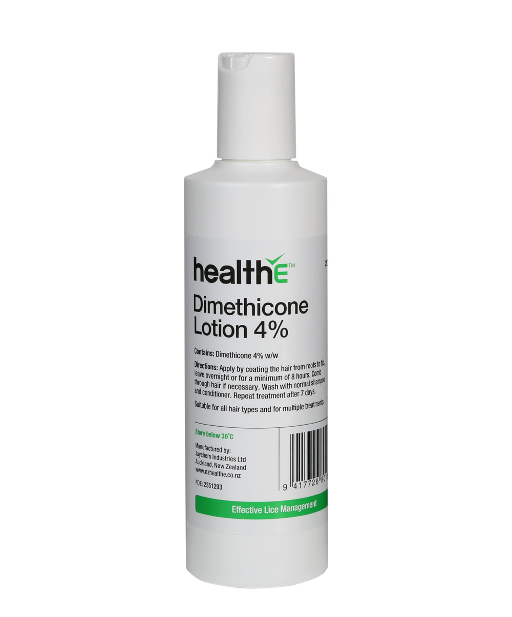 Dimethicone 4% Lotion, 200ml — HealthE