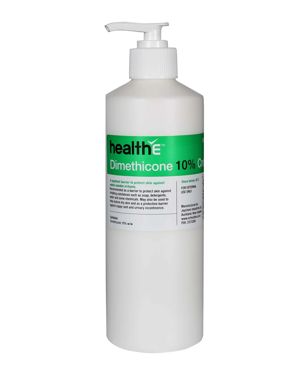 Dimethicone 10%, 500ml (460g) pump bottle