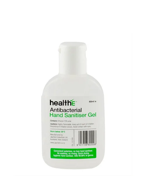 Antibacterial Hand Sanitiser Gel,  60ml