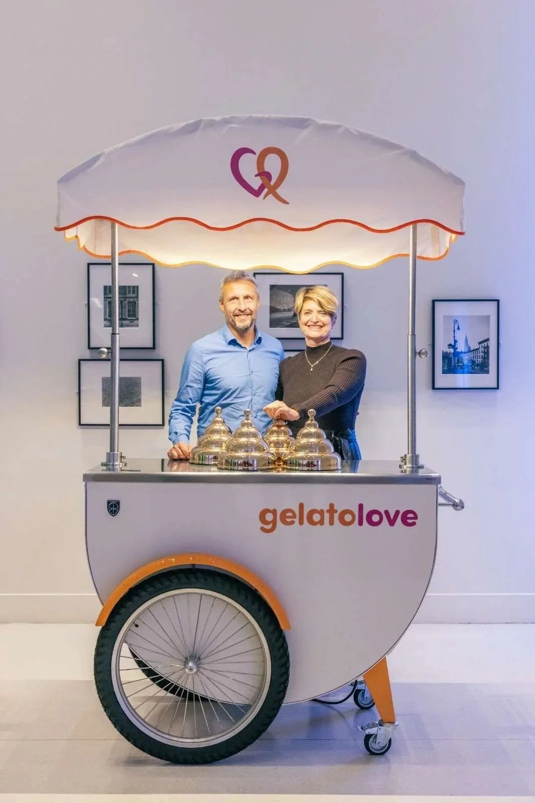 Italian Gelato Cart