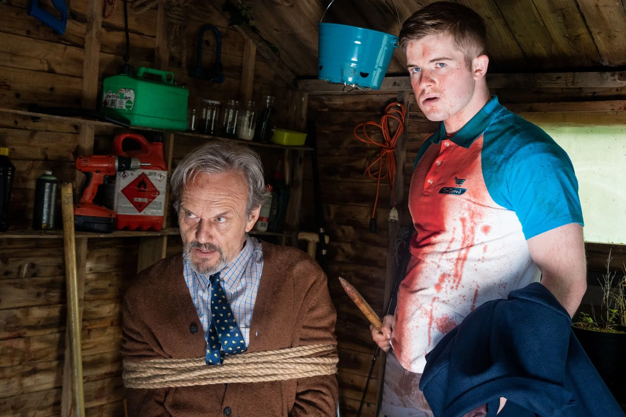 [Fantastic Fest 2021 Capsule Reviews] Let the Wrong One In and Beyond the Infinite Two Minutes Bring Laughs to the Festival