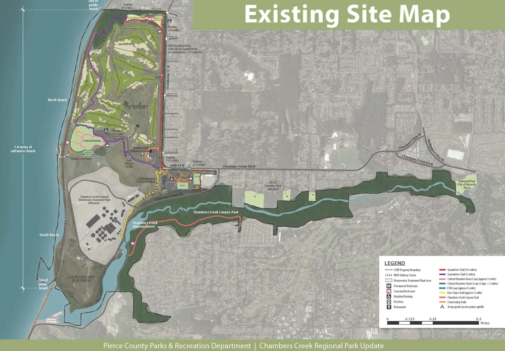 Chambers Bay Golf Course Map Trails — Chambers Creek Foundation