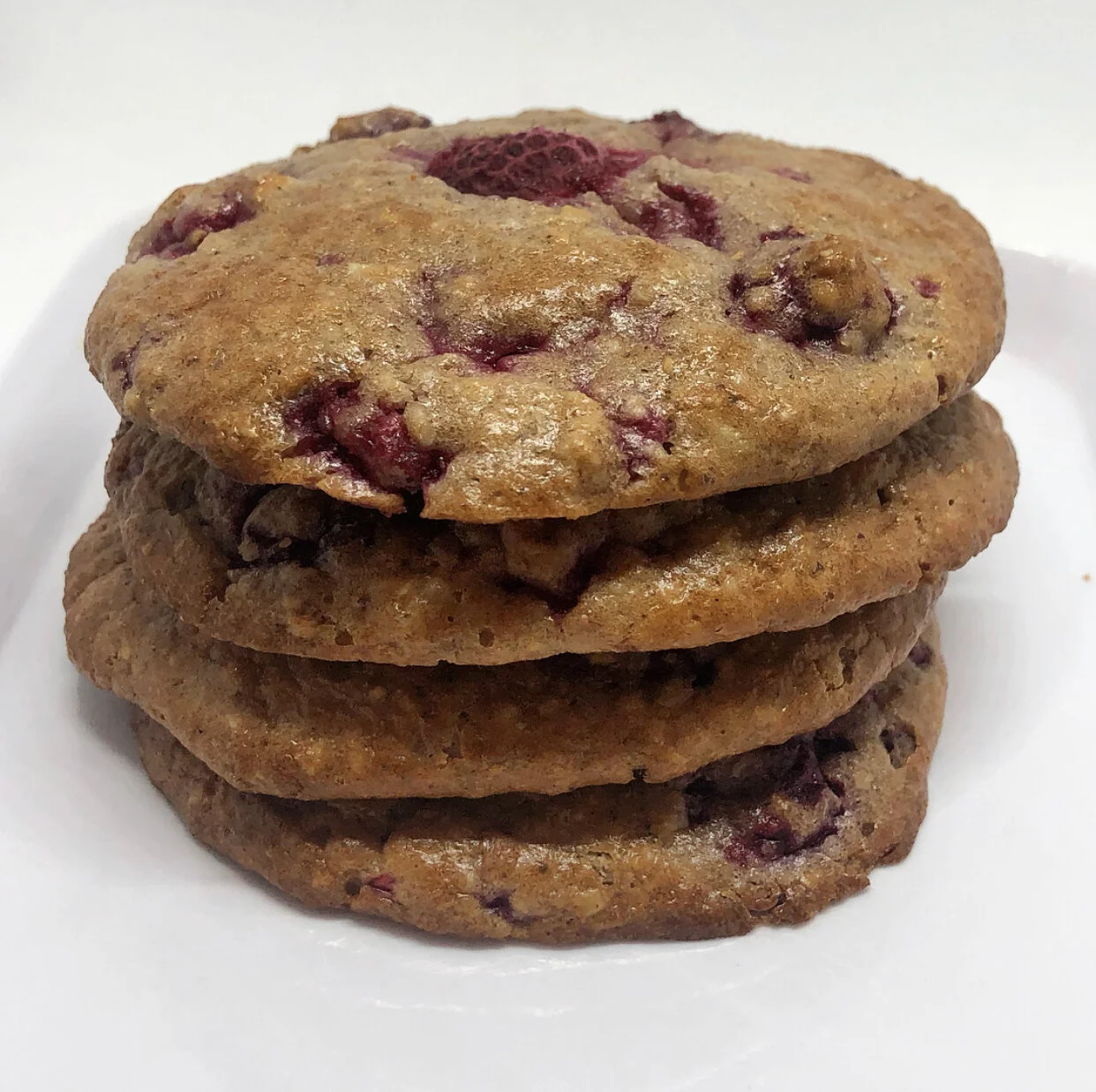 RASPBERRY OAT COOKIES