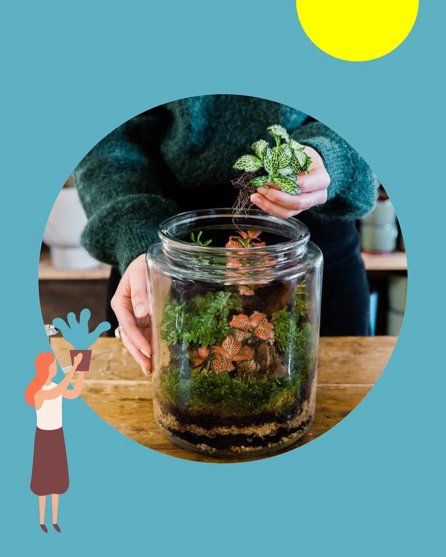 Our mini terrarium workshop with @allthegreenthingsbrisbane this Sunday has sold out, but the team will be there to help fill your house with all of their planty goodness! 🌿 Two more sleeps ✨