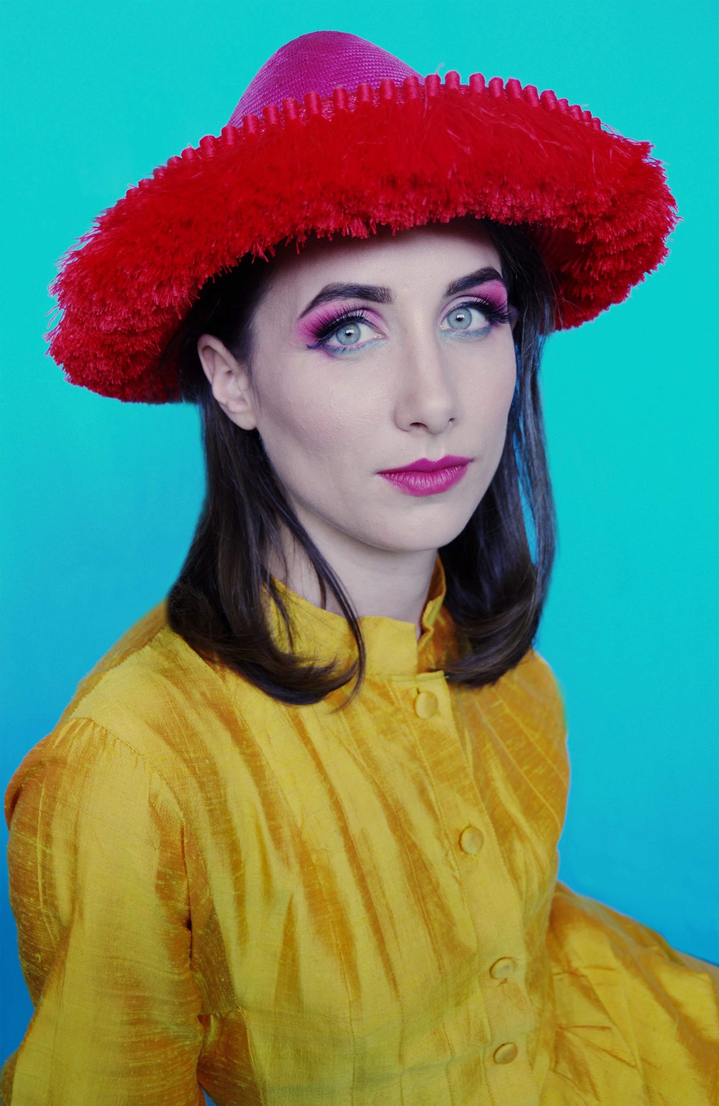 Pink and Red Tassel Hat — Contempromental