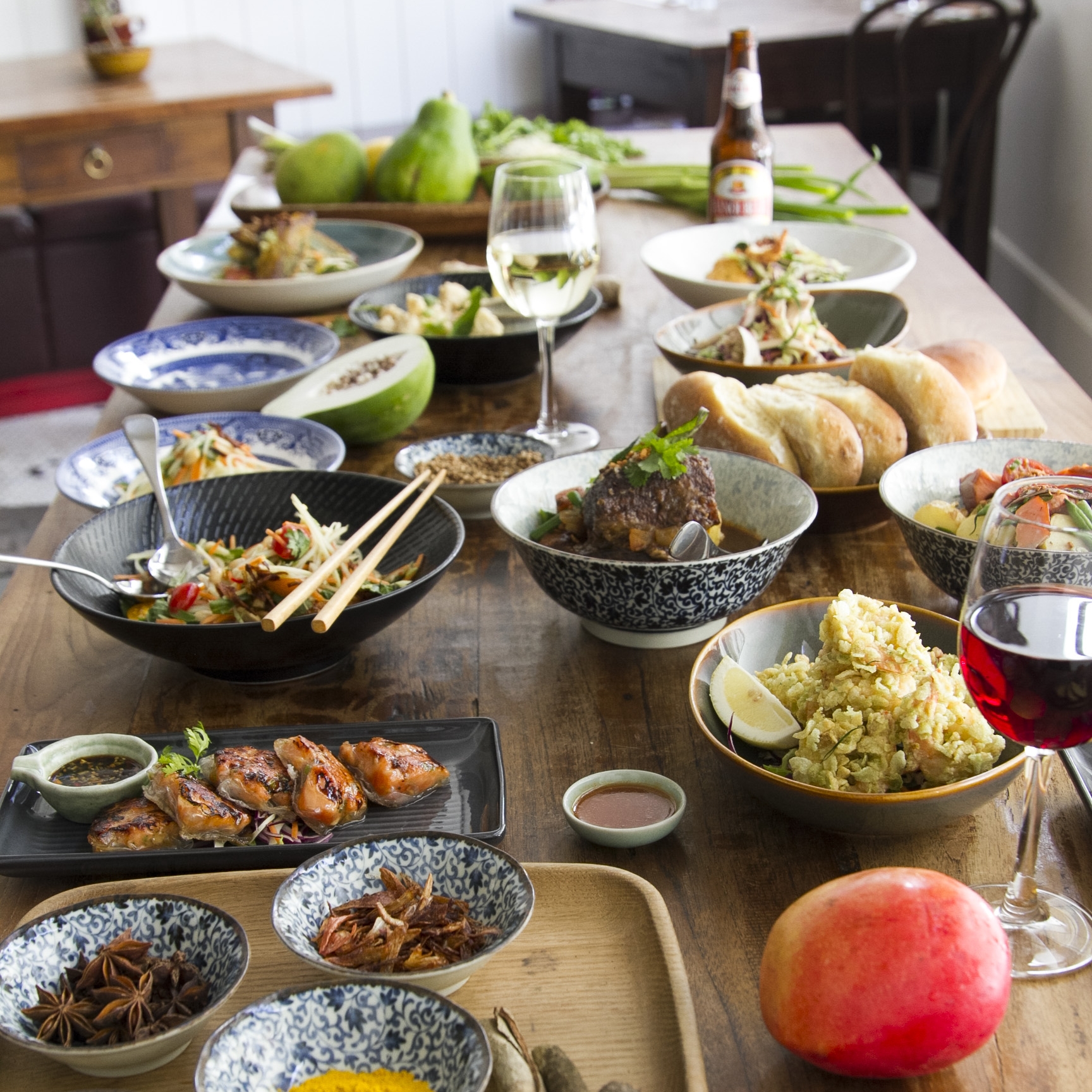 APACHÈ $$ Apachè takes a French approach to Vietnamese street food. Expect bright and vibrant flavours! 122 Wakefield St, Te Aro. Open 11.30am-2.30pm and 5-9pm Tuesday-Saturday.