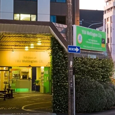 YHA WELLINGTON BACKPACKERS $   Rated "Wellington's best hostel" by Lonely Planet in 2017.&nbsp;Ultra clean, modern, bright, fun and friendly.&nbsp;  Beds from $31 per night.  650m from the Michael Fowler Centre.