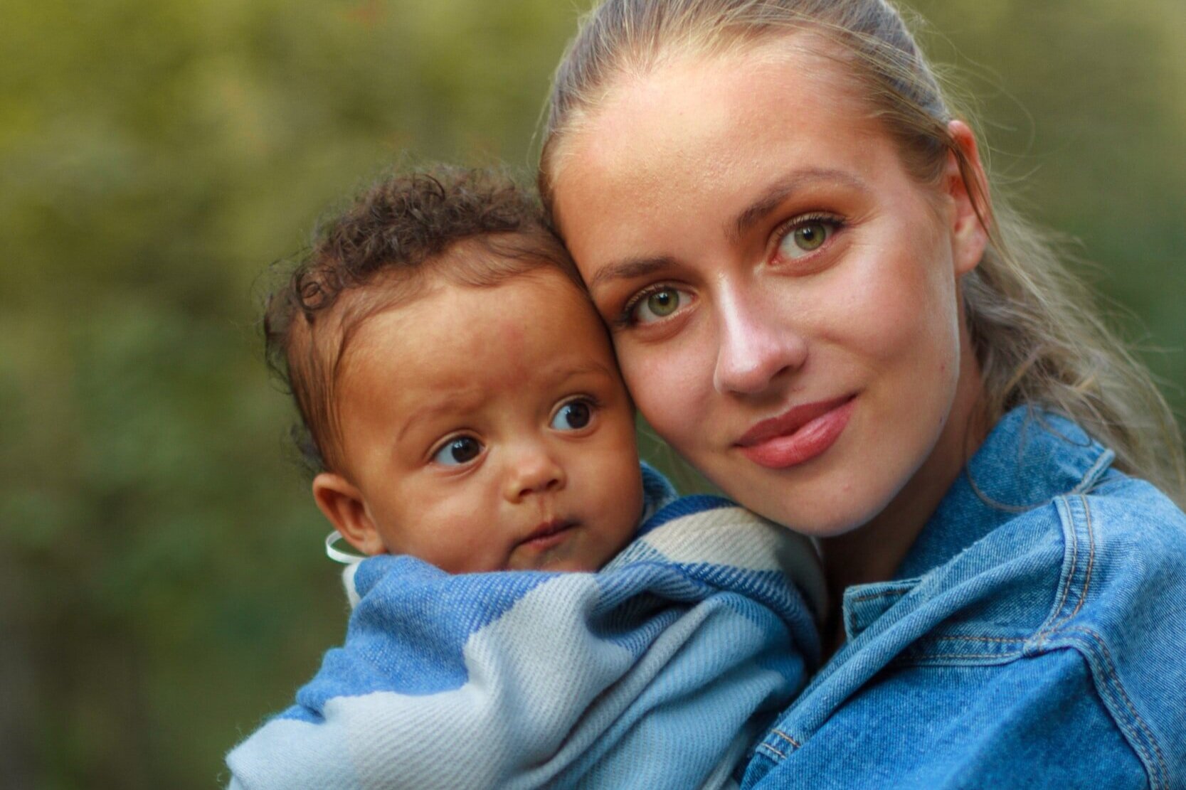 With black baby white parents Can white