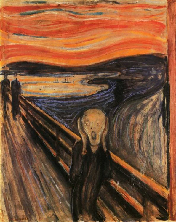 The Scream by Edvard Munch, Source: https://www.edvardmunch.org/the-scream.jsp