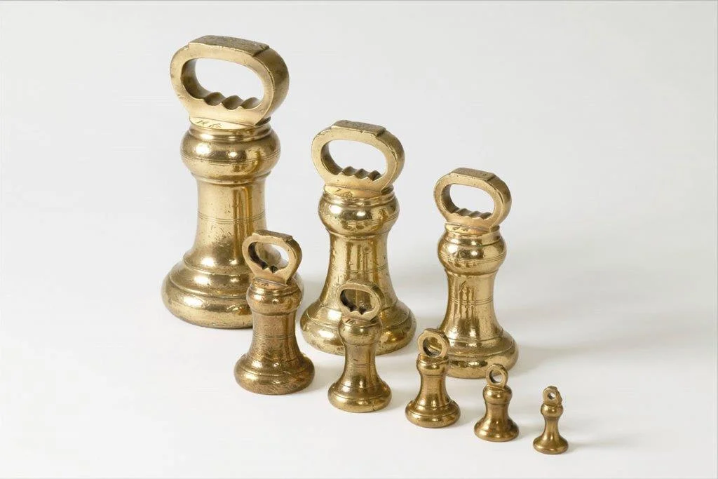 Set of Weights for Bench Top Scales